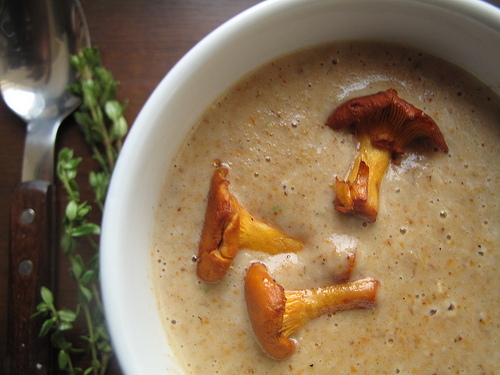 Roasted Wild Mushroom Soup Kitchen Butterfly