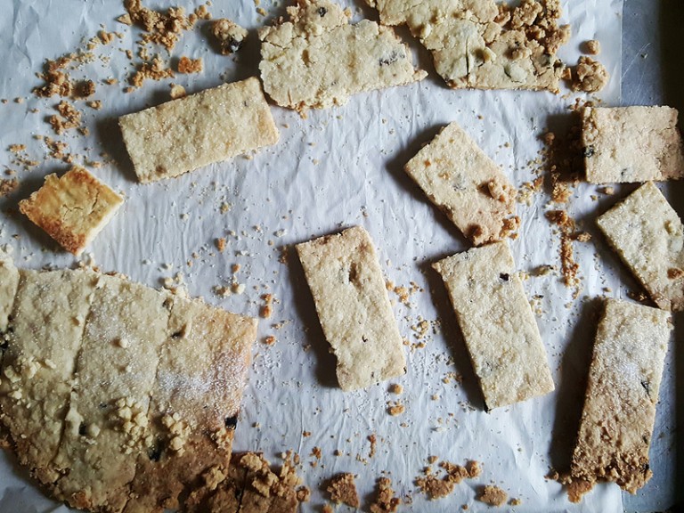 Agbalumo Shortbread