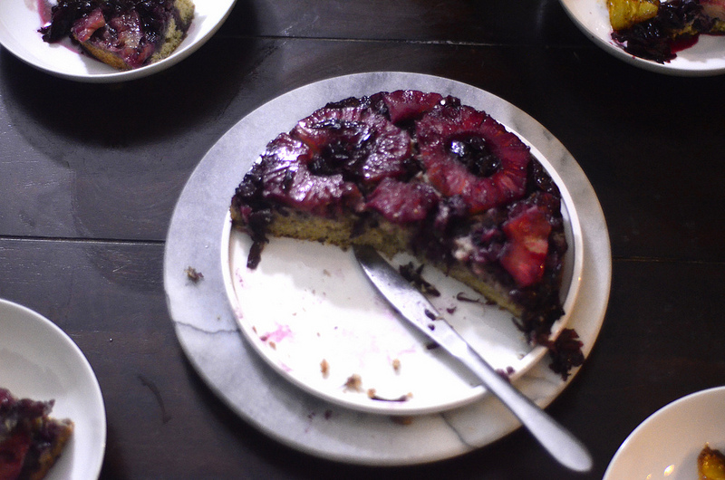 Zobo-Pineapple Upsidedown Cake