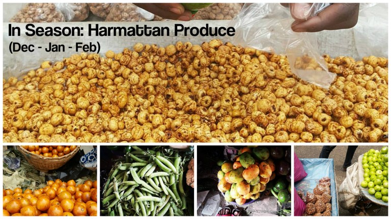In Season – Carrots, Tigernuts, Garden Eggs, Mangoes….
