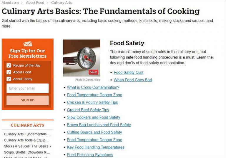 Resources for the New, Growing & Confident Cook