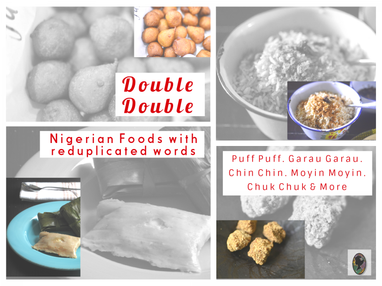 Eight (8) Nigerian Foods that are Double Double