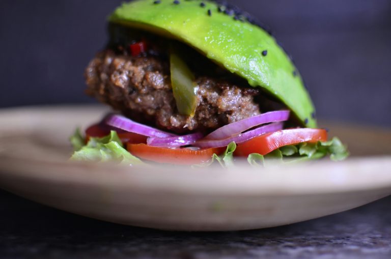Avocado-Suya Burger