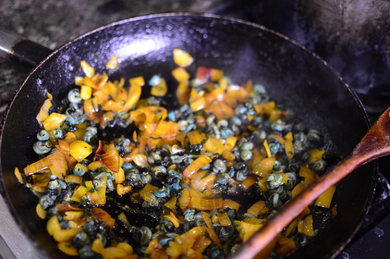 Stirfried Periwinkles