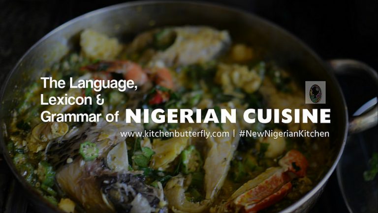 The Language & Lexicon of Nigerian Cuisine