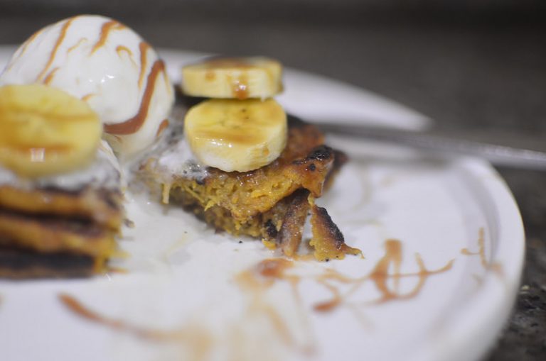 Sweet Ehuru & Carrot Pancakes