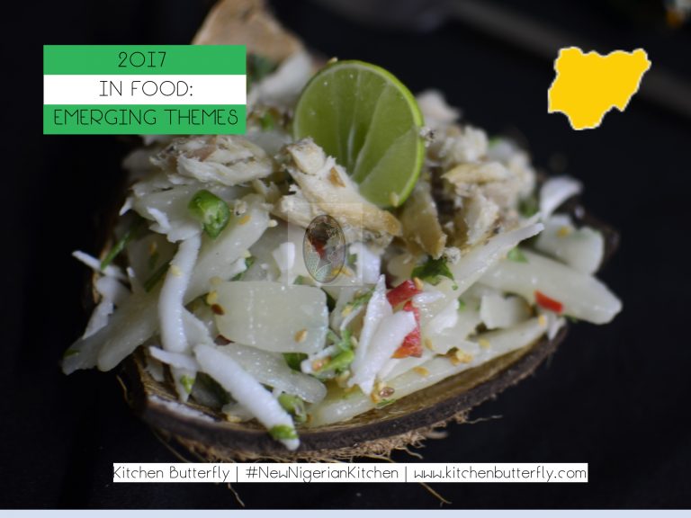 2017 in Nigerian Food: Emerging Themes