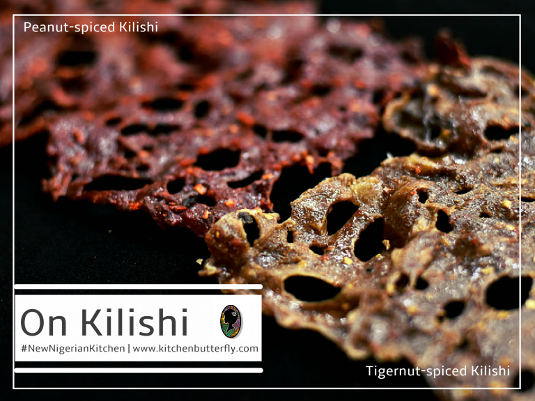 On Kilishi: With Tigernuts & With Peanuts