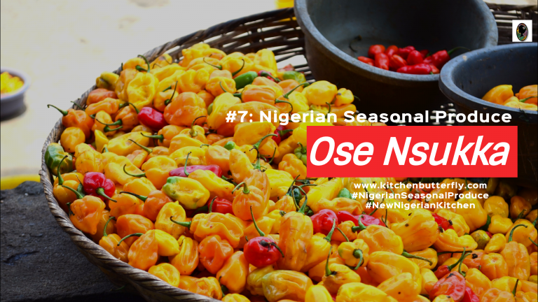 Nigerian Seasonal Produce: Yellow Chilies/ Ose Nsukka, #7