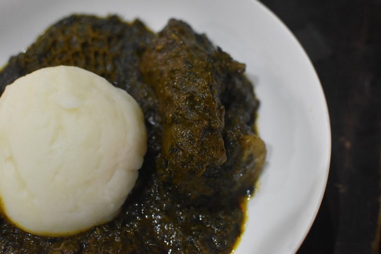 Sunday Lunch: A Kind of Omoebe, Black Soup